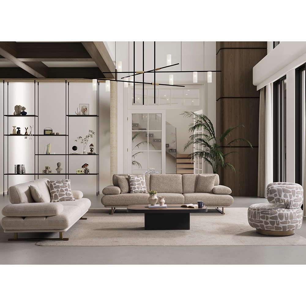 New Prag 4+3+1+1 Sofa Set
