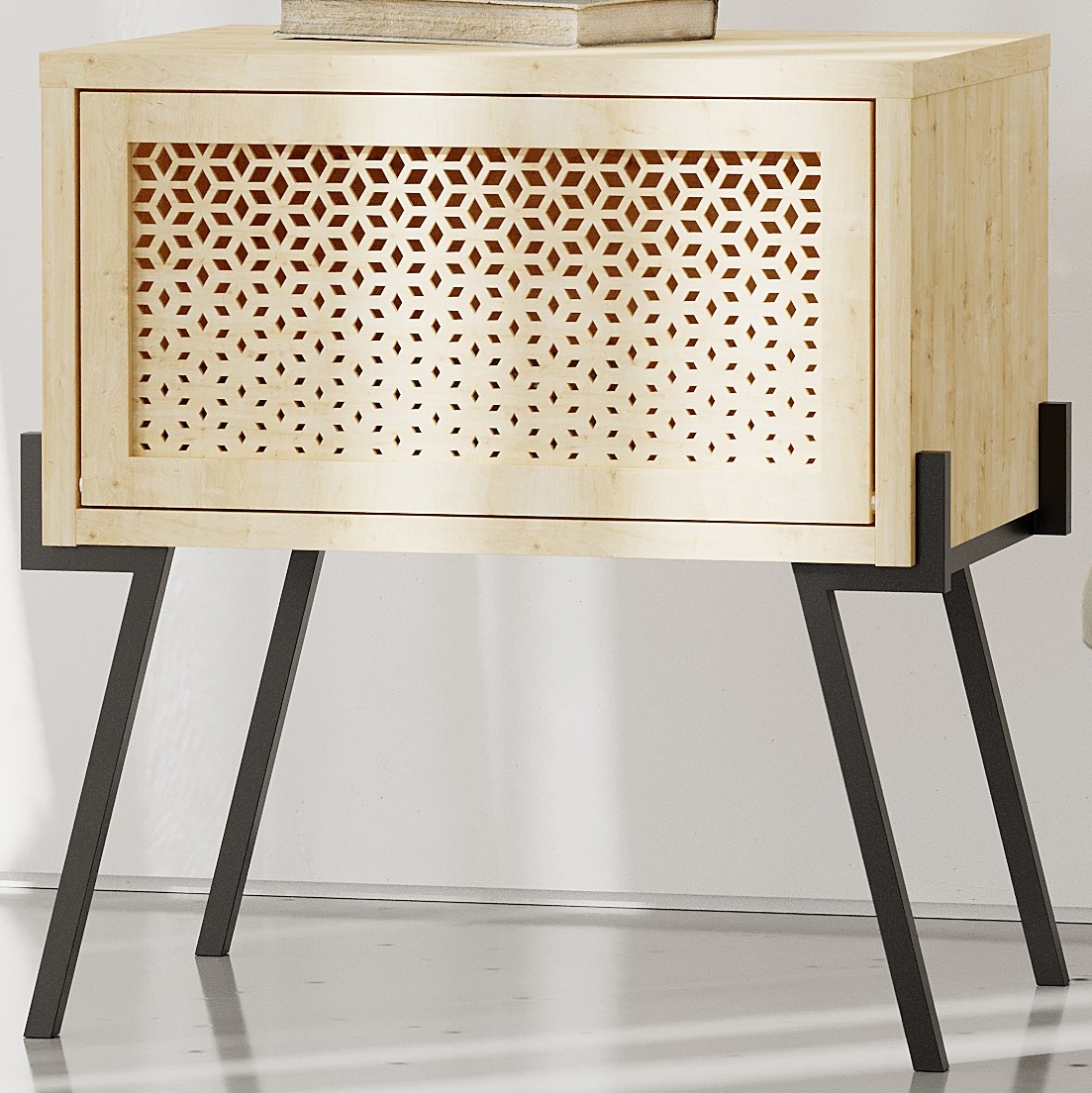 Naive Nightstand Sapphire Oak