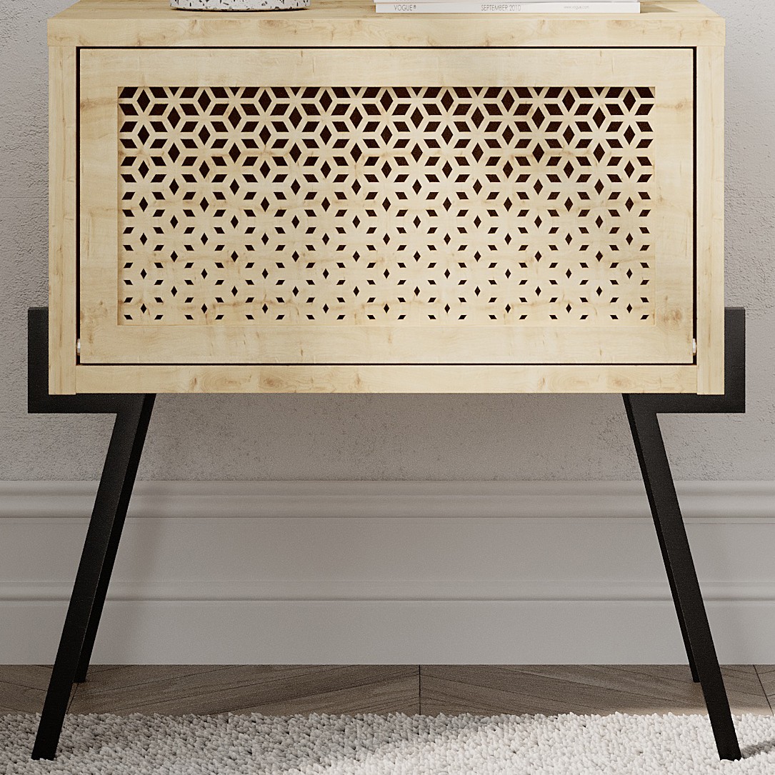 Naive Nightstand Sapphire Oak