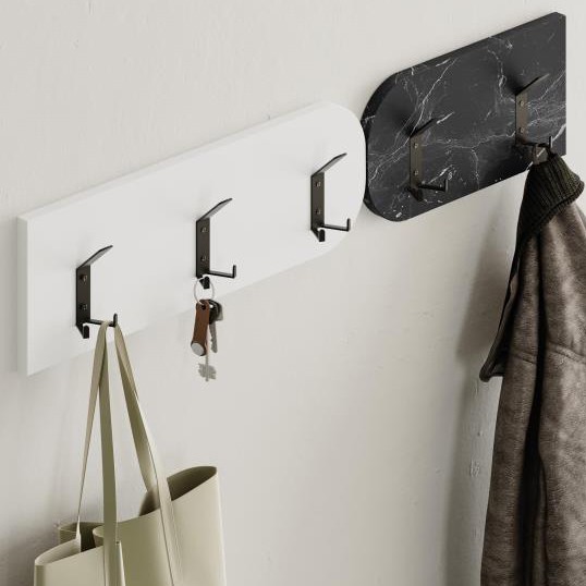 Moni Shoe Cabinet - Hanger White - Lotus