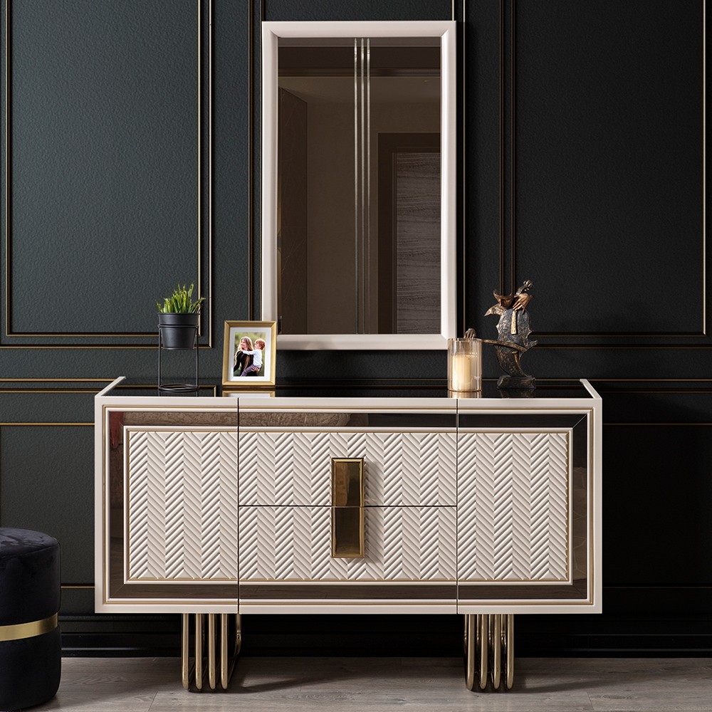 Mono Dresser + Mirror