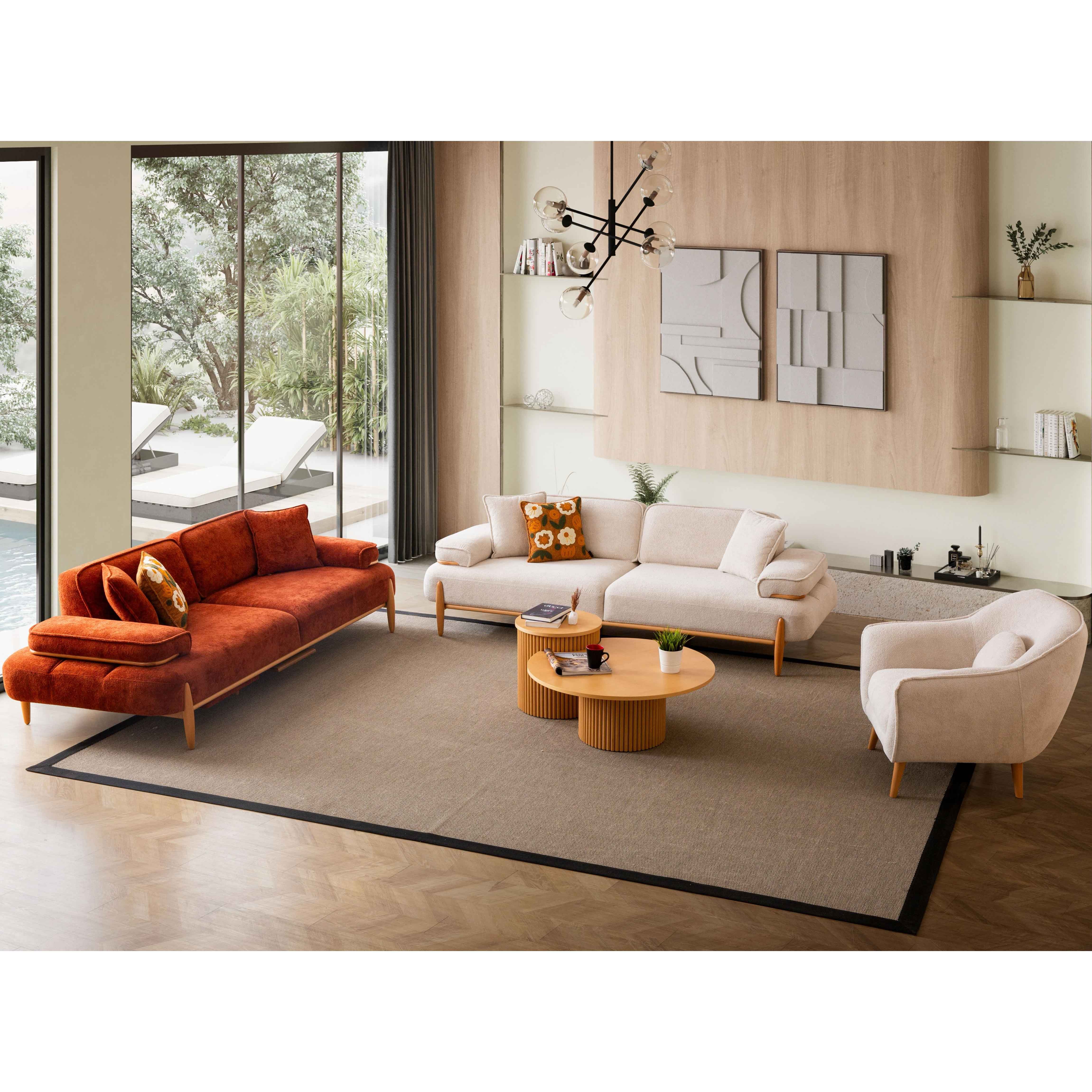 Petra Vol2 3+3+1+1 Sofa Set