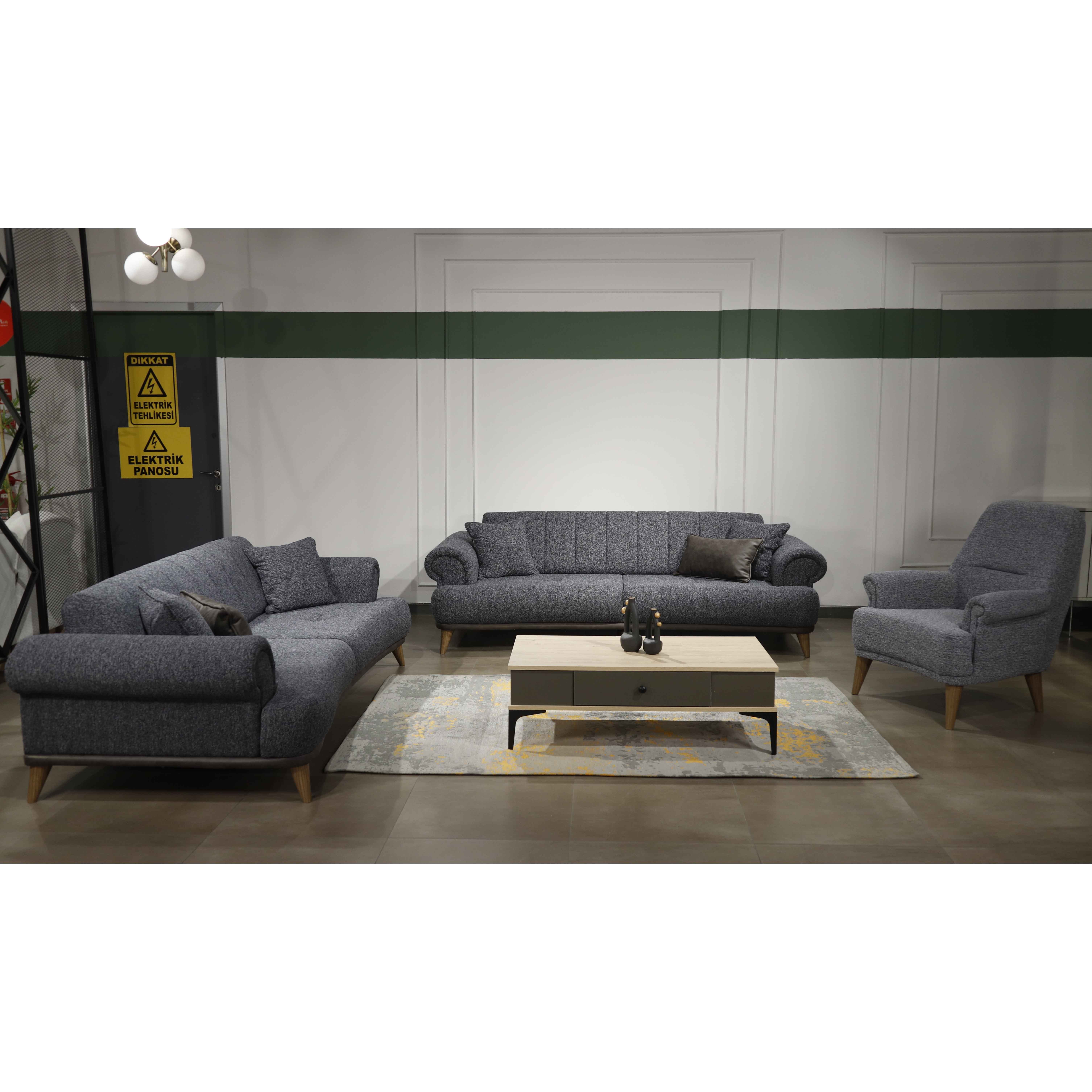 Luma Vol1 3+3+1+1 Sofa Set
