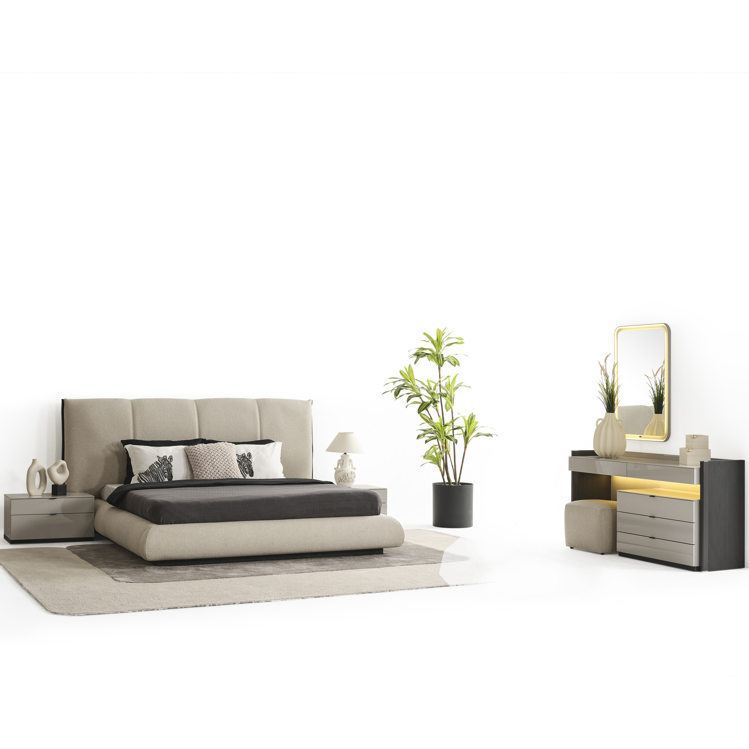 Moon Vol2 Bed With Storage 180x200 cm