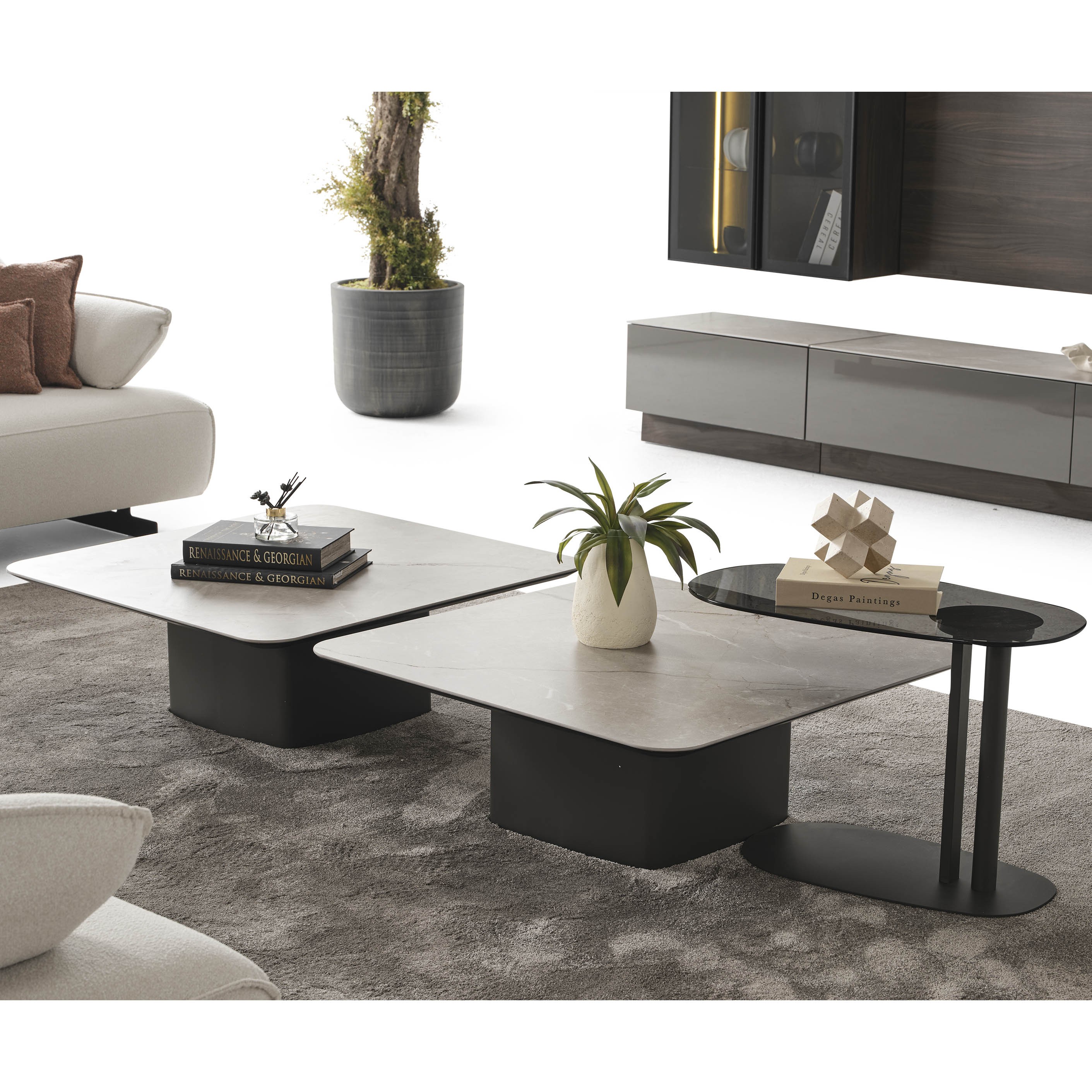 Royal Vol5 Center*2 & Side Tables