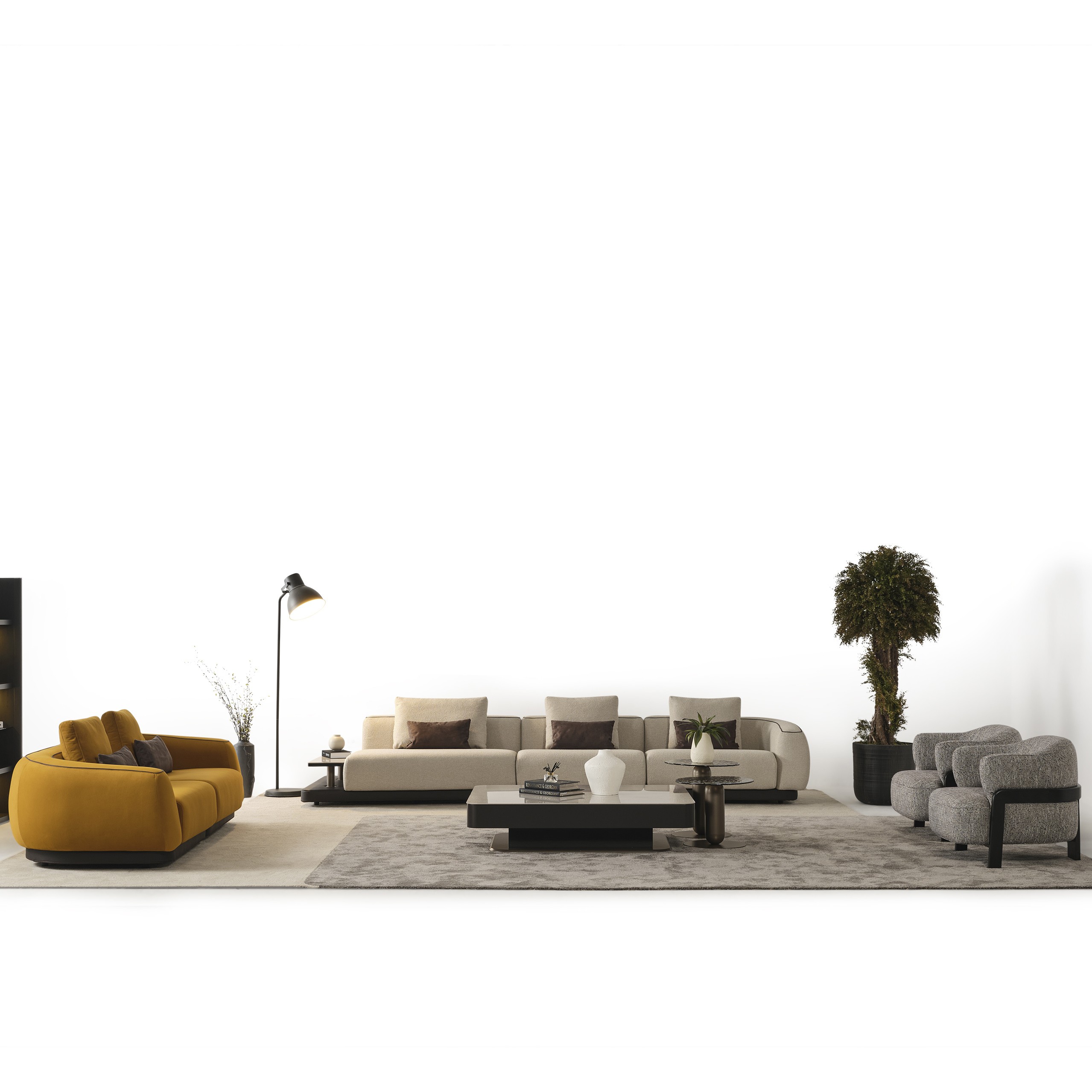 Moon Vol3 Relax Sofa+3+1+1 Sofa Set