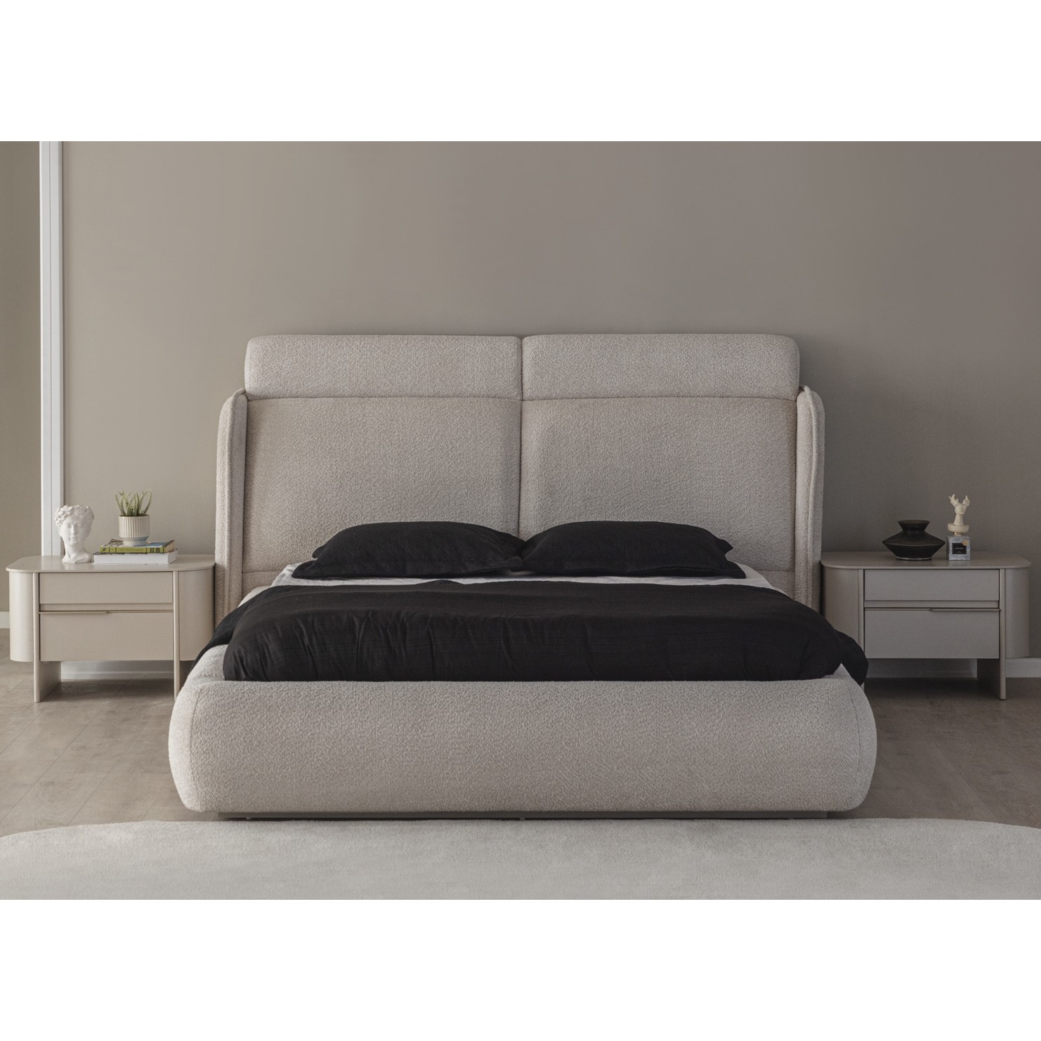 Bubble Vol1 Bed With Storage 160x200 cm