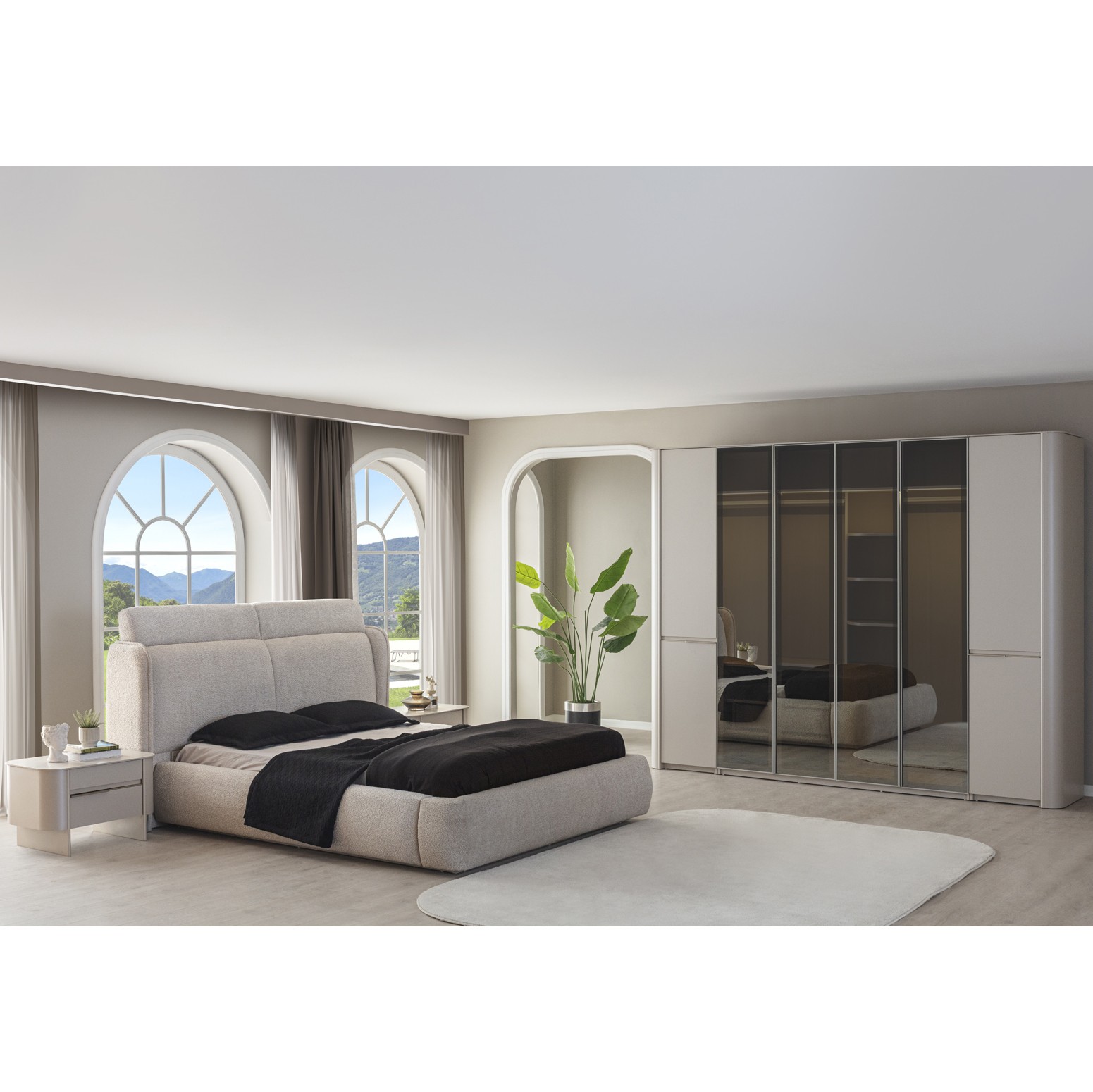 Bubble Vol1 Bedroom (Bed With Storage 180x200cm)