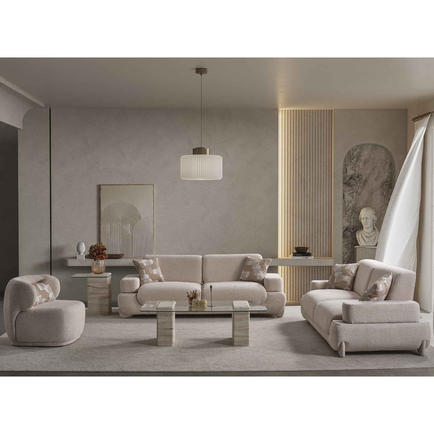 Belen 3+3+1+1 Sofa Set